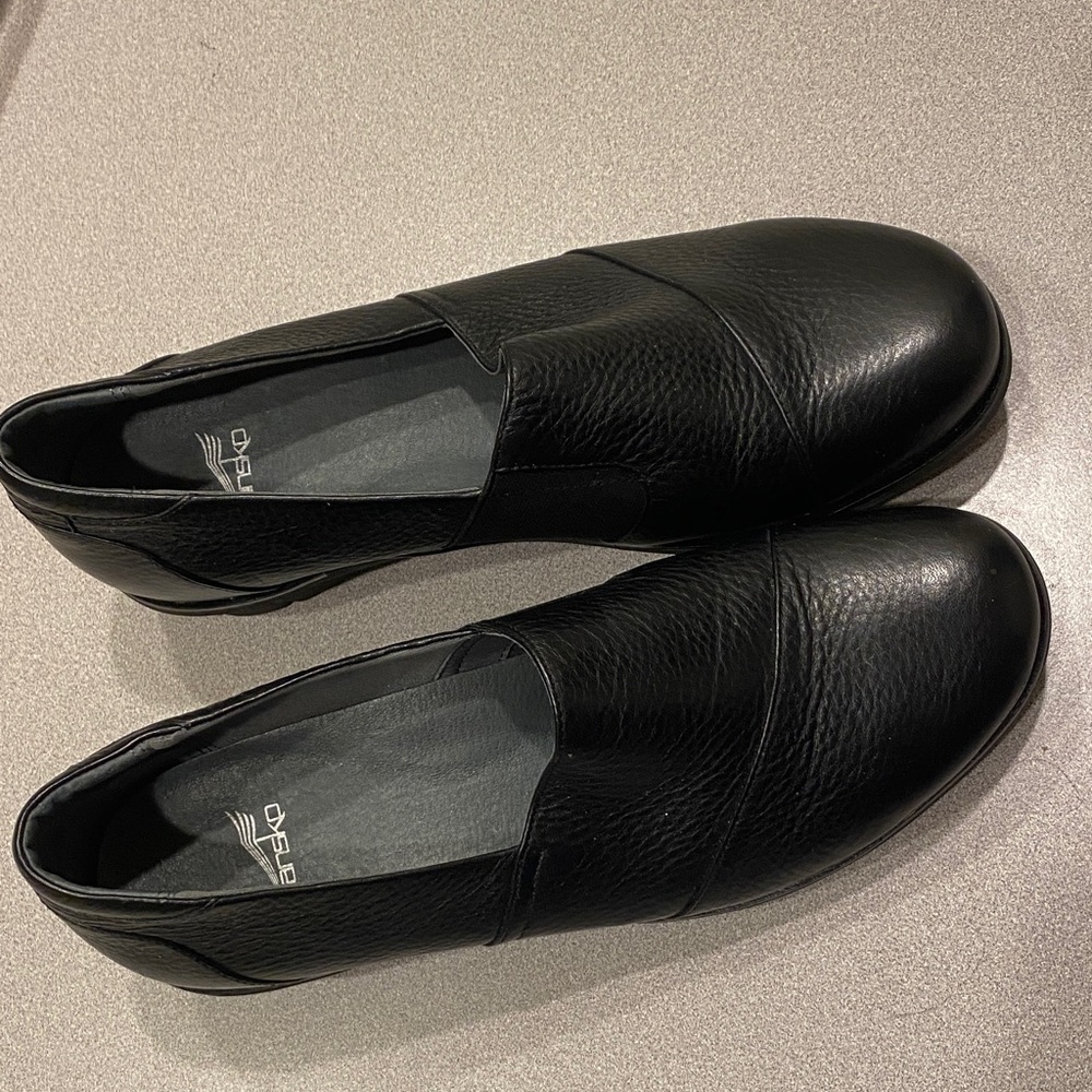 Black Womens Leather Shoes